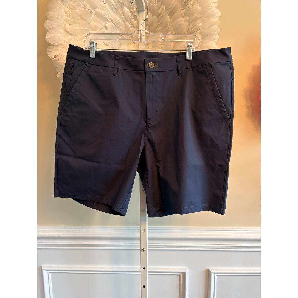 PUBLIC REC NAVY WORKDAY 2.0 SHORTS 8.5" INSEAM SIZE 38 NWT